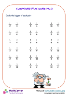 Comparing Fractions No.3