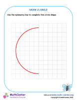 Draw by symmetry - Circle