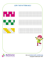 Shape Patterns Kindergarten Worksheets | Math activities