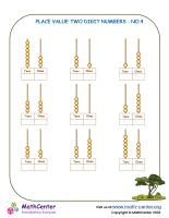 Place Value Two-digit Numbers - No.4