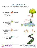 Subtraction Up To 5