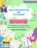 Multiplication and Division