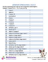 Generar Expresiones Hoja 2