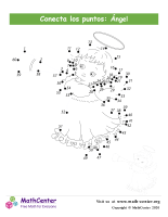 Conecta los puntos Hasta 60 - Ángel