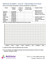 Gráficos De Barras - Hoja 4F - Poblaciones Estatales