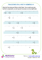 Fracciones En La Recta Númerica 4