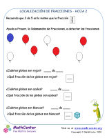 Localización De Fracciones - Hoja 2