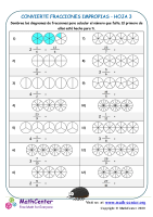 Convierte Fracciones Impropias Hoja 3