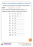 Acertijo De Seguimiento Numérico De Newton 1