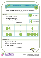 Acertijos De Fracciones 2A