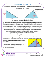 Área De Un Triángulo