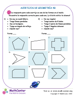 Acertijos De Geometría 4B