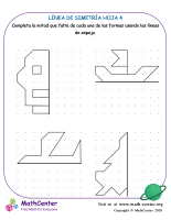 Línea De Simetría Hoja 4