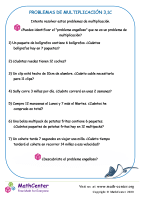 Problemas De Multiplicación 3.1C