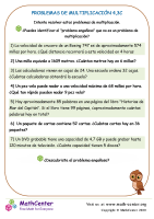 Problemas De Multiplicación 4.3C