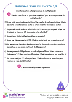 Problemas De Multiplicación 5.2B