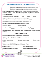 Problemas De Razón Y Probabilidad 2