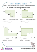 Área Y Perímetro Hoja 4