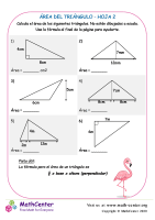 Área Del Triángulo Hoja 2