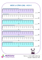 Mide La Línea (Cm) Hoja 1