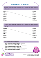 Suma Y Resta De Minutos 1