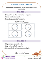 Los Acertijos De Tiempo 1A