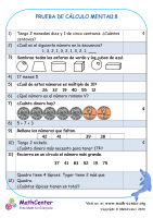 Prueba De Cálculo Mental 1:8