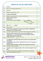 Prueba De Cálculo Mental 5:8