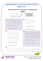 Comprendiendo La Multiplicación Usando Arreglos 4A