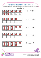 Vínculos Numéricos A 10 Hoja 2