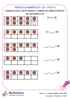 Vínculos Numéricos A 10 Hoja 4