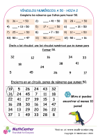 Vínculos Numéricos A 50 Hoja 2