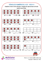 Vínculos Numéricos A 20 Hoja 4