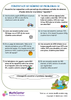 Porcentaje De Número De Problemas 3C