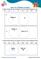 Tipos De Números Examen 1