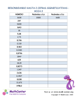 Redondeando Hasta 2 Cifras Significativas Hoja 2