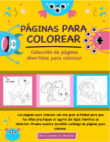 Colección de páginas divertidas para colorear