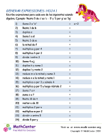 Generar Expresiones Hoja 1