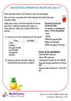 Desafío Del Ponche De Frutas De Sally 2