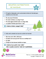 Desafío de matemáticas de Navidad n.º 3 A