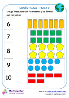 Conéctalos Hoja 9