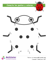Conecta los puntos Hasta 20 - Mariquita