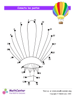 Conecta los puntos Hasta 25 - Globo aerostático