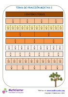 Tiras De Fracción Mixtas 2
