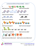 Localización De Fracciones - Hoja 7