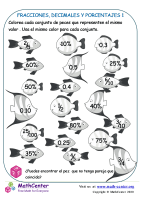 Fracciones, Decimales Y Porcentajes 1