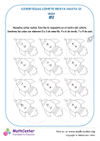 Divertida Resta De Cohetes A 12 Hoja 2