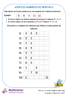 Acertijo De Seguimiento Numérico De Newton 2