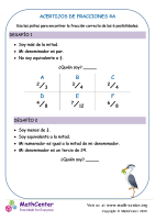 Acertijos De Fracciones 4A