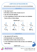 Acertijos De Fracciones 5B
